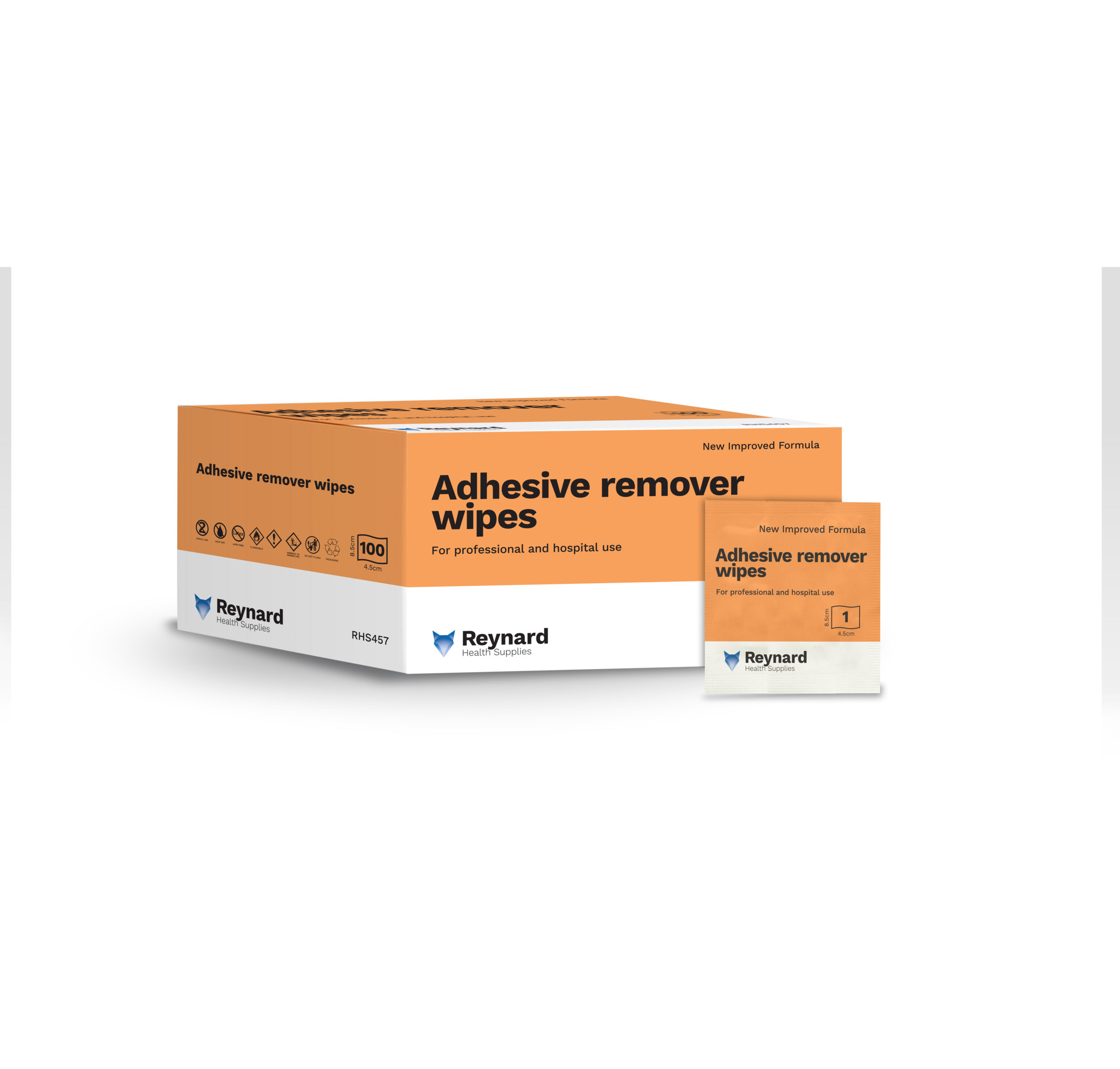 Kendall™ Adhesive Remover Wipes (21480) ALTERNATIVE (MW-ADHRM