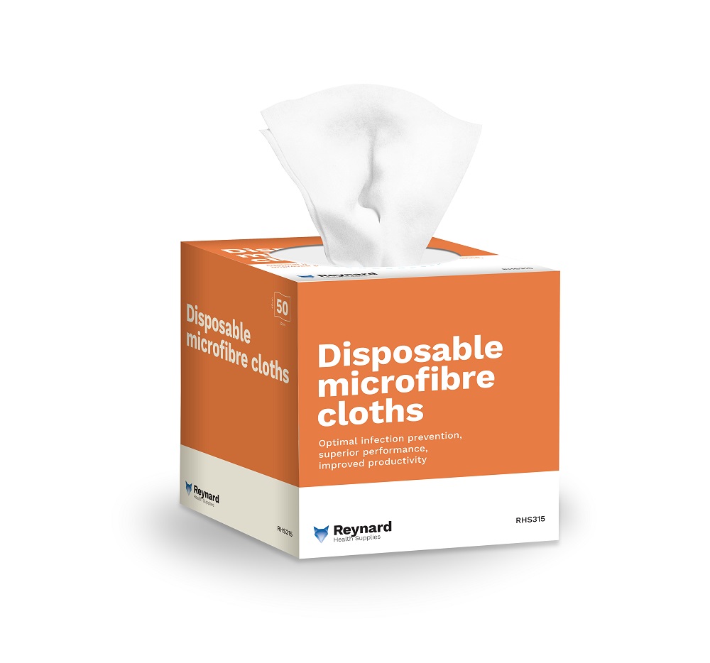 Disposable Microfibre Cloths | Reynard Health Supplies